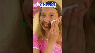 Let's Learn How To Wash Our Face! ️ Clean & Fresh!  #goodhabits #funforkids #creativeplay