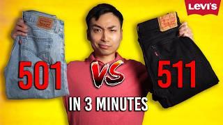 Which Jean Is Better? | Levi's 501 Original vs 511 Slim