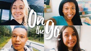 New season, new vloggers: Maria, Kendra, Liam & Angelina – On the go with EF #43