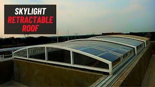 Megavent's Skylight Retractable Roof– India- www.megavent.co.in