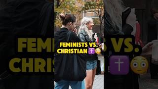 ‍️ FEMINISTS ROAST CHRISTIAN!