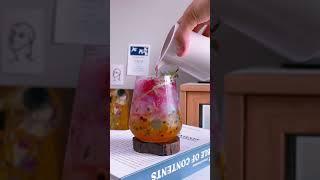 히비스커스 패션후르츠에이드  | Hibiscus passionfruits ade |  homecafeasmr  |  홈카페asmr