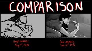 "Go Tonight" ROUGH and FINAL Animatic Comparison