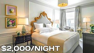 New York's Most Luxurious Hotel for Over $2,000 a Night | The Plaza