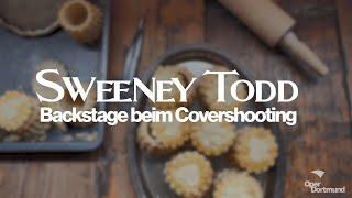 Backstage beim Covershooting für »Sweeney Todd« – Oper Dortmund