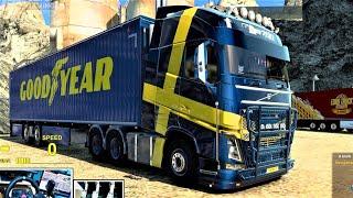 TruckersMP ETS2 Indian ITVTC 24th convoy 2022 Cardiff to Glasgow Volvo fh16 truck mod  EP 9