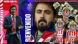 OFICIAL: LOS 3 FICHAJES QUE CHIVAS LE DARÁ A ALMEYDA PARA REGRESAR A CHIVAS