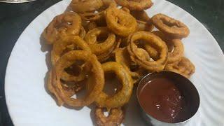 Onion Rings Recipe || Aapki Apni Rasoi : Hindi Recipes