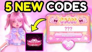 HOW TO GET ALL 5 NEW *SECRET CODES* IN DRESS TO IMPRESS + *FREE VIP* | (Roblox DTI Codes )