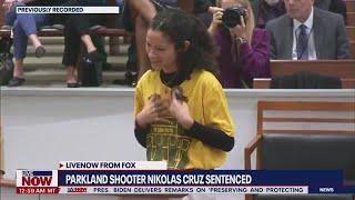 'F--- you': Parkland victim wears murdered boyfriend's shirt during powerful impact statement