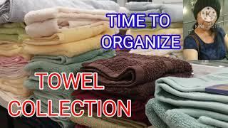 My Towel Collection #towelcollection #organizing