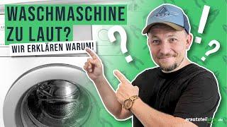 Waschmaschine macht Geräusche - Fehleranalyse