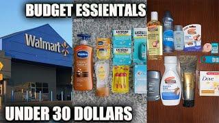 BUDGET FRIENDLY | HYGIENE ESSENTIALS SHOPPING AT WALMART