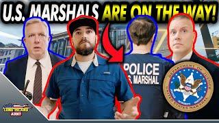 Federal Security Attempts To VIOLATE Activist’s Rights!  U.S. Marshal Arrives!