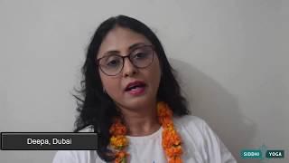 Siddhi Yoga: Yoga Teacher Training (RYT200) Review by Deepa from Dubai at Rishikesh, India