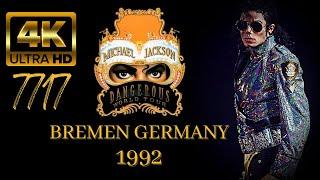 Michael Jackson - Dangerous World Tour - Bremen Germany 1992 4K FULL CONCERT