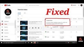 How to fix "Partially blocked" videos in Youtube