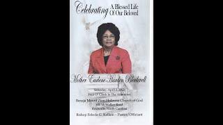 Mother Earlene Harden Blackwell