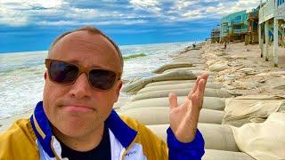 North Topsail Island VANISHING Beach‼️| The Fight Against Beach Erosion