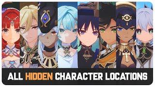 All Hidden Character Location (Bonus Interaction) Nahida Birthday Event | Genshin Impact 5.1