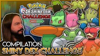 MES 16 SHINY DU SHINY DEX CHALLENGE : EDITION KANTO | COMPILATION DE REACTIONS