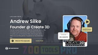 Live Chat with Andrew Silke - Founder of Create 3D Characters