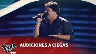 Pedro Culiandro - "Oración del Remanso" - Audiencia a Ciegas - La Voz Argentina 2018