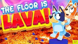 Bluey and Bingo Floor Is Lava  | Brain Breaks Danny Go | Floor Is Lava  | Just Dance