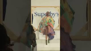 Model Walks Out Of Canvas // KidSuper SS23