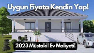 Uygun Fiyata Yapabileceğiniz 3+1 Müstakil Ev Turu | 2023 Müstakil Ev Maliyetleri