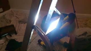 Diall 10w rechargeable led worklight (model Ip54) demonstration