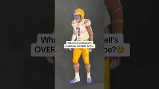 What should Darrell’s OVERALL RATING be? #ncaa14revamped #ncaa14 #cju #thaddboii