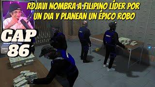 RDjavi Nombra A Filipino Líder Por Un Dia Y Planean Un Épico Robo | GTA RP