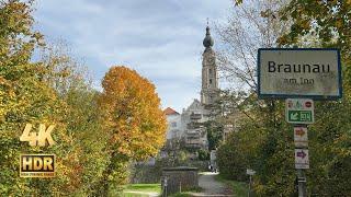 Braunau am Inn, Austria  - Birthplace of Adolf Hitler - 4K HDR