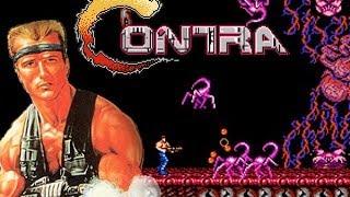 Contra for NES from Konami aka Gryzor or Probotector