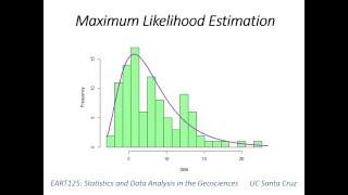 30: Maximum likelihood estimation