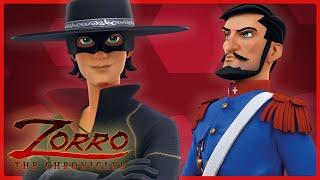 Captain Monasterio against Zorro | 2-hour Compilation | ZORRO, The Masked Hero