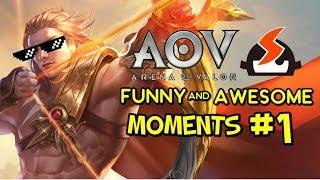 Arena of Valor (AoV) - Funny and Awesome Moments | Episode #1 | Samurai Gamers