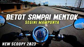 TEST RIDE SCOOPY 2023 BERKALI KALI GAS MENTOK ‼️TOP SPEED SCOOPY