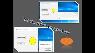 Resizing and Calculate Area in Visual Basic 6.0