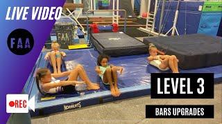 Level 3 Bars Live with Coach Victoria (Level 4 Upgrades)