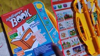 How it works? Intelligence Book for children learning, educational toys