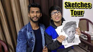 Sketches Tour  || Sourav Joshi Arts