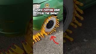 Which Custom Rims Steal the Show? 