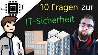 IT-Sicherheit in Krankenhäusern und Unternehmen (ft. @TheMorpheusTutorials)