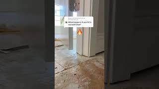 Flooring tips with jamb saw techniques #fok #v