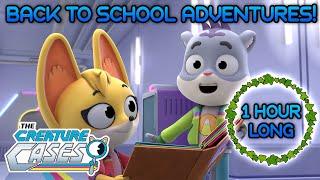 @CreatureCases -  Back to School ADVENTURES!  | 1 HOUR Compilation | Kit and Sam