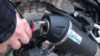 Kawasaki Z800 LeoVince wydech exhaust Db Killer Sound