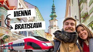 DAY TRIPPIN' BETWEEN THE WORLD'S 2 CLOSEST CAPITALS (Vienna to Bratislava)