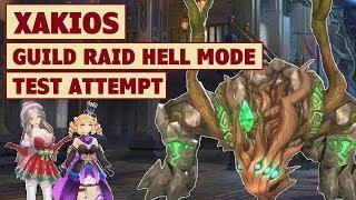 King's Raid - Guild Raid Xakios Hell Mode Showcase + Brief Guide